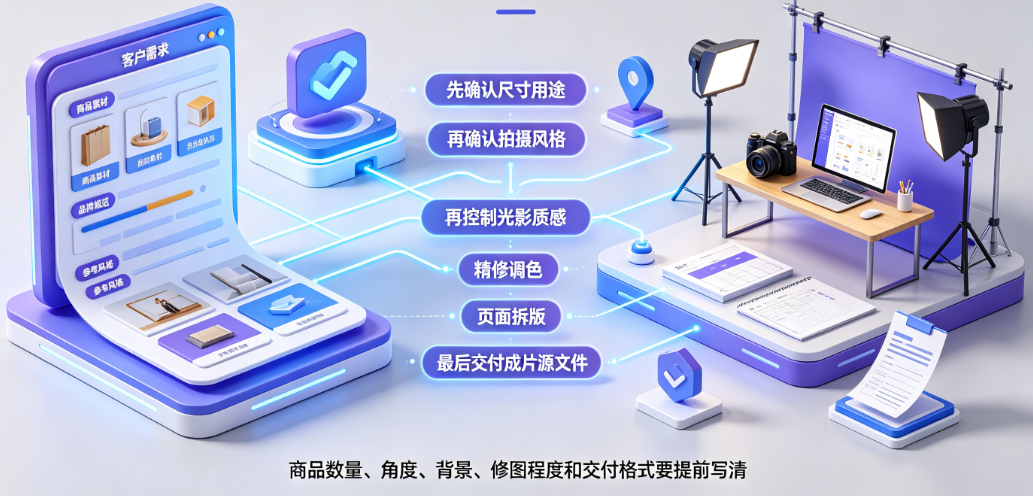 产品摄影美工外包怎么做?