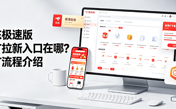 京东极速版推广拉新入口在哪?推广流程介绍