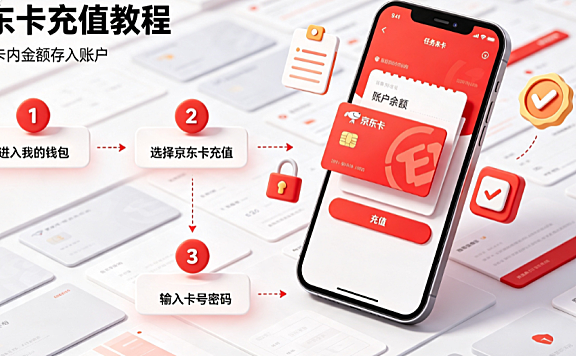 京东商城充值的京东卡怎么用?京东卡如何充值到账户?
