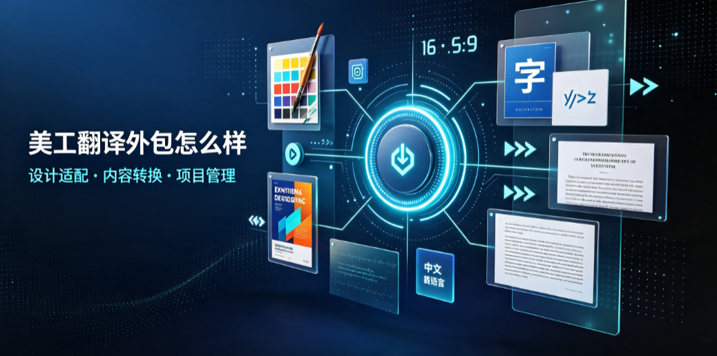 美工翻译外包怎么样？
