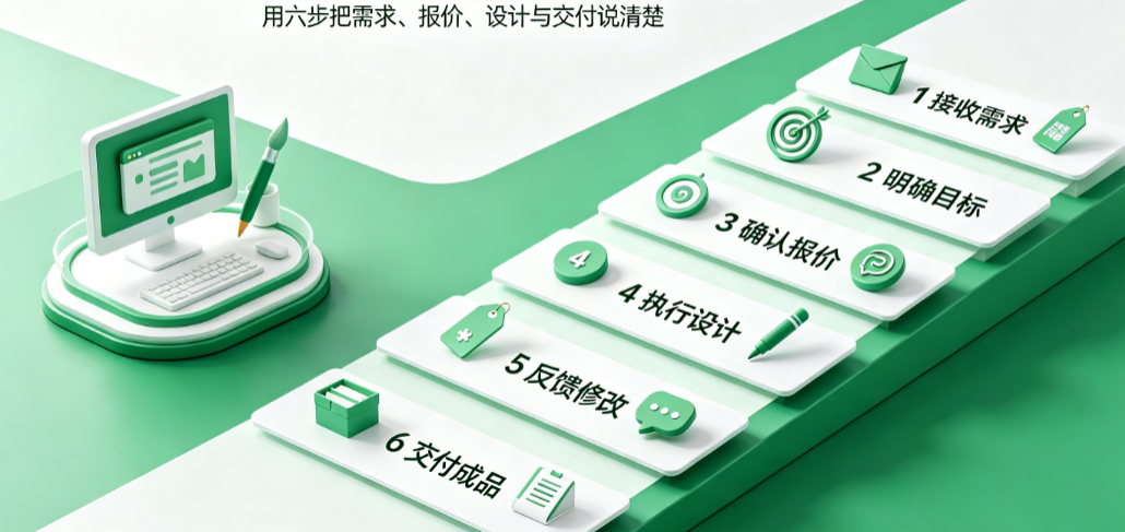 美工外包设计接单流程怎么写