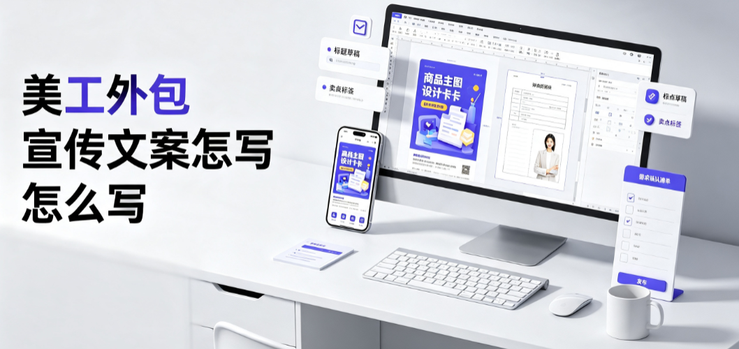 美工外包宣传文案怎么写_电商视觉增长实战指南