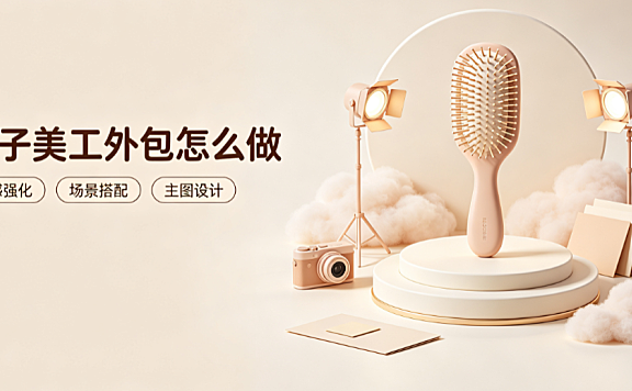 梳子美工外包怎么做的好看?电商视觉设计全流程指南