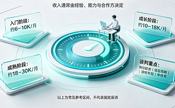 腾讯外包美工薪资怎么样？真实区间与求职避坑指南