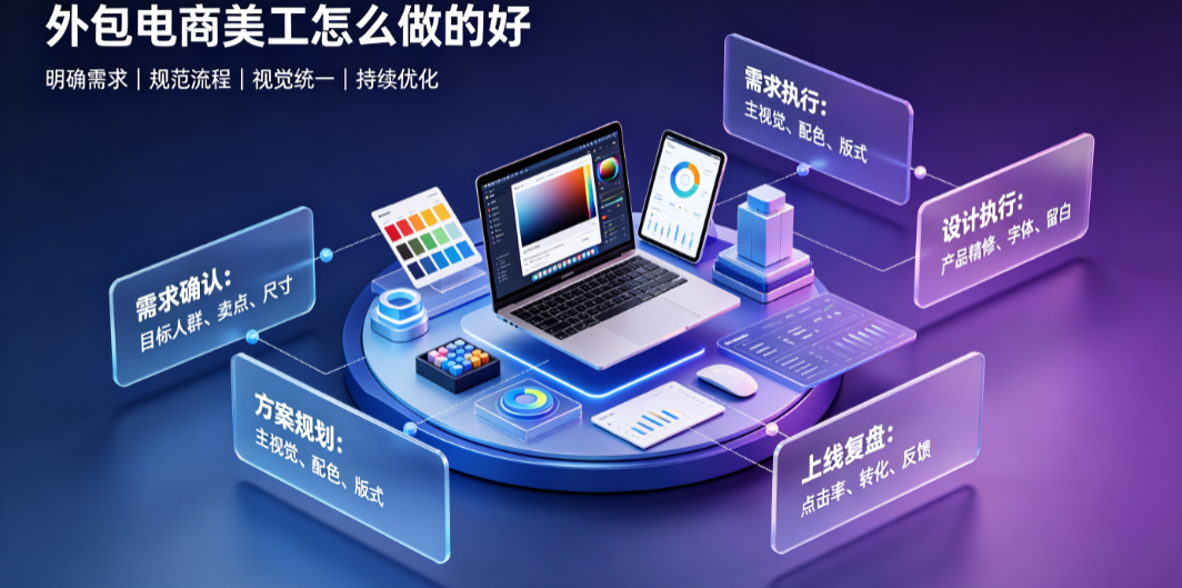 外包电商美工怎么做的好?