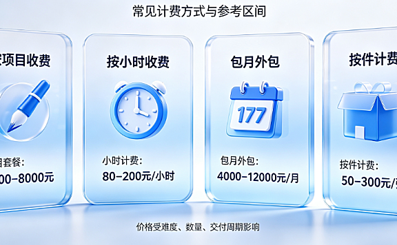 义乌美工外包怎么收费的?最新报价与合作指南