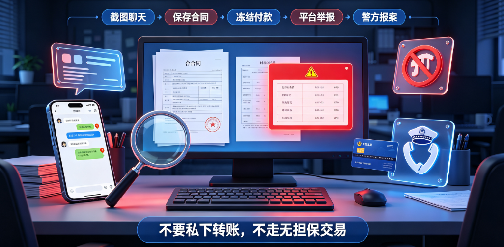 美工外包被骗怎么办？
