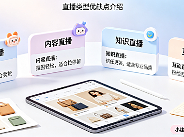 点淘开通直播选哪个类型比较好?直播类型优缺点介绍