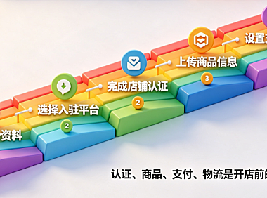网上开店铺需要什么流程?步骤是什么?