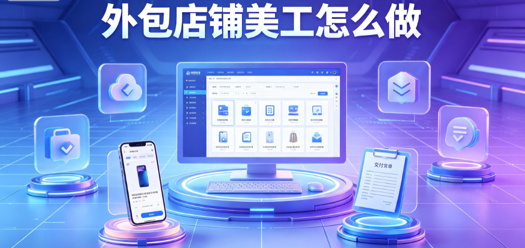 外包店铺美工怎么做_整店视觉落地与流程管控指南