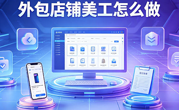 外包店铺美工怎么做_整店视觉落地与流程管控指南