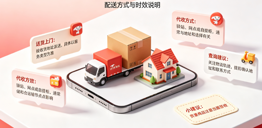 京东快递是送货上门还是放在代收点?一般几天到?