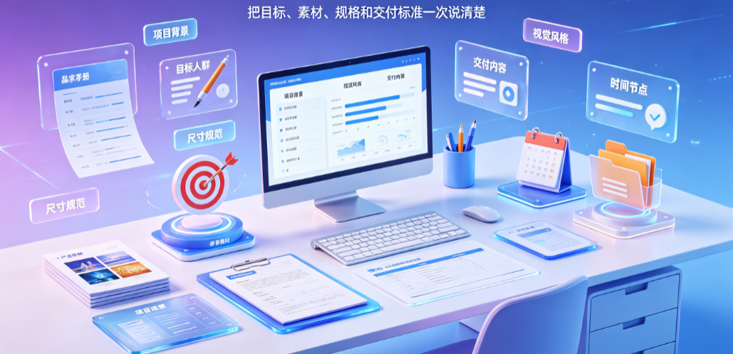 美工外包客户需求怎么写?