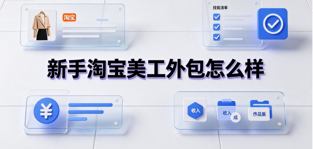 新手淘宝美工外包怎么样_利弊分析与入局指南