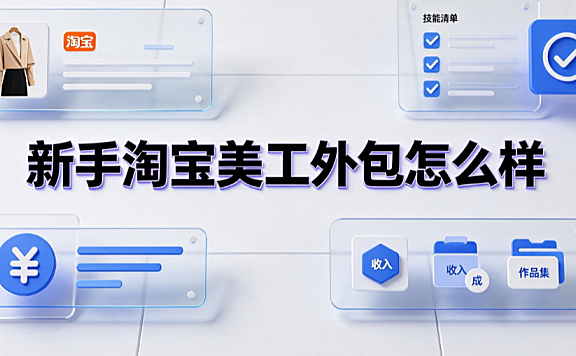新手淘宝美工外包怎么样_利弊分析与入局指南