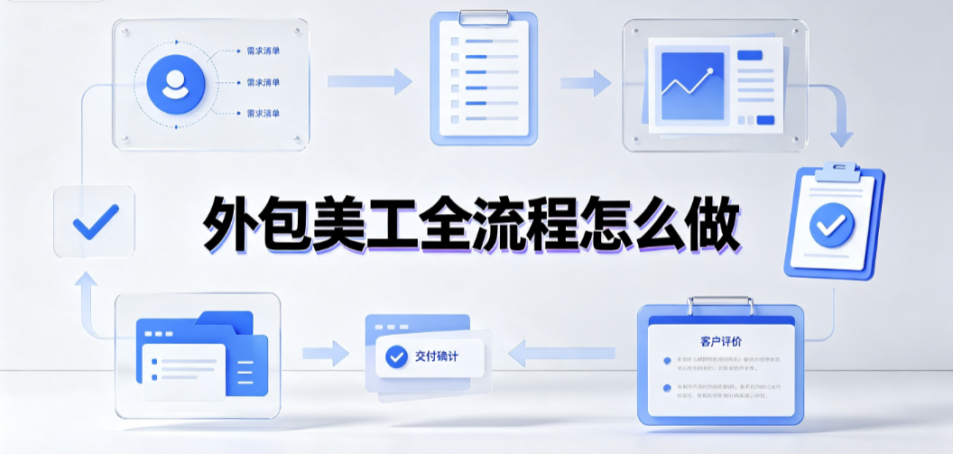 外包美工全流程怎么做?从需求规划到数据验收的标准化指南