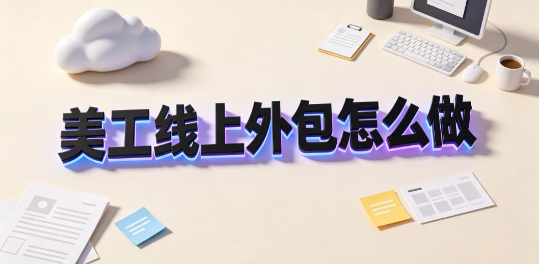 美工线上外包怎么做？远程协作流程与接单避坑指南