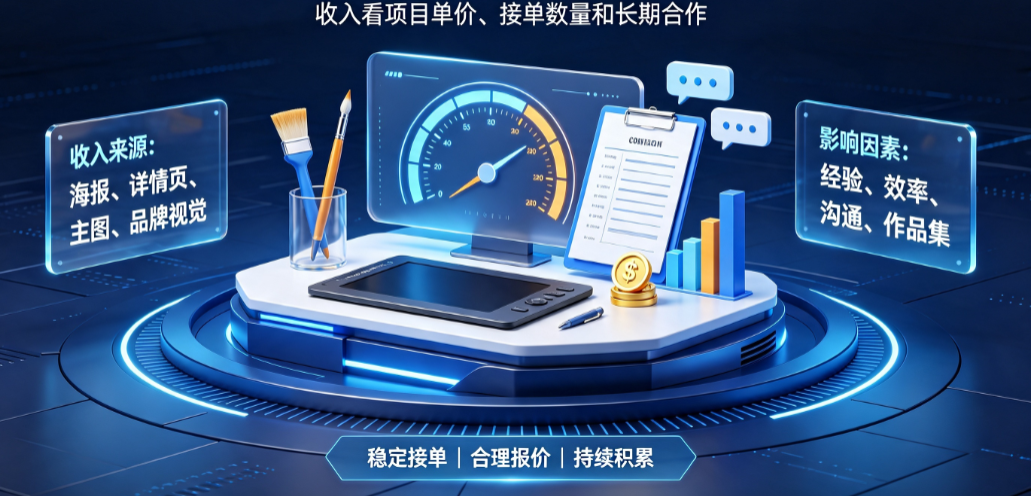 美工视觉外包怎么样啊工资高吗?