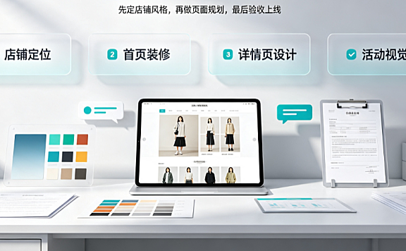 外包店铺美工怎么做的?全流程执行指南与长效运营策略