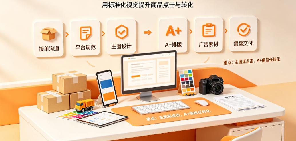 外包美工亚马逊怎么做的？
