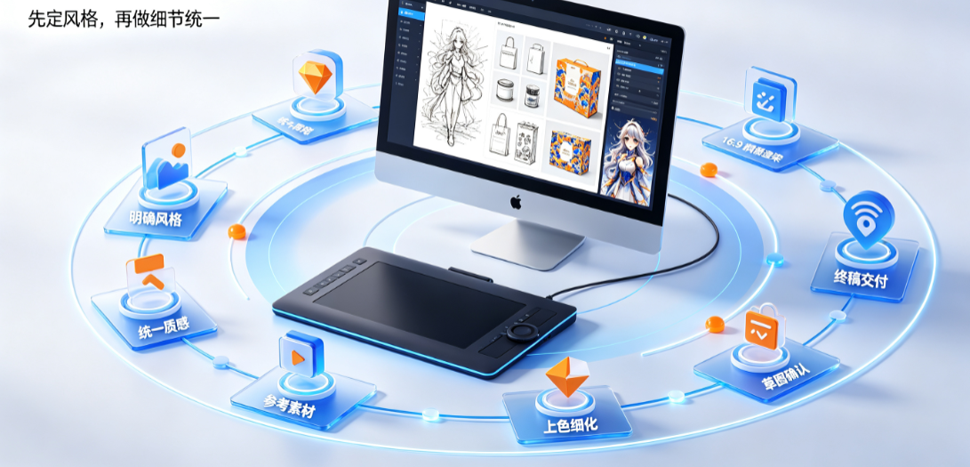 美工绘画外包怎么做好看？