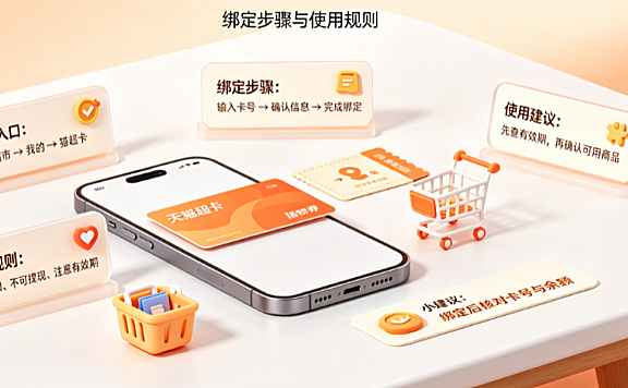 如何绑定猫超卡?使用规则是什么?