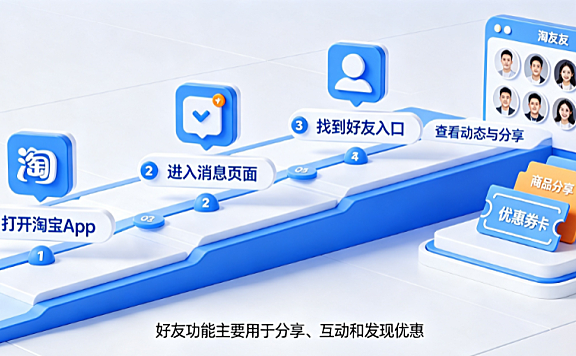 淘宝好友在哪里查找?有什么用?