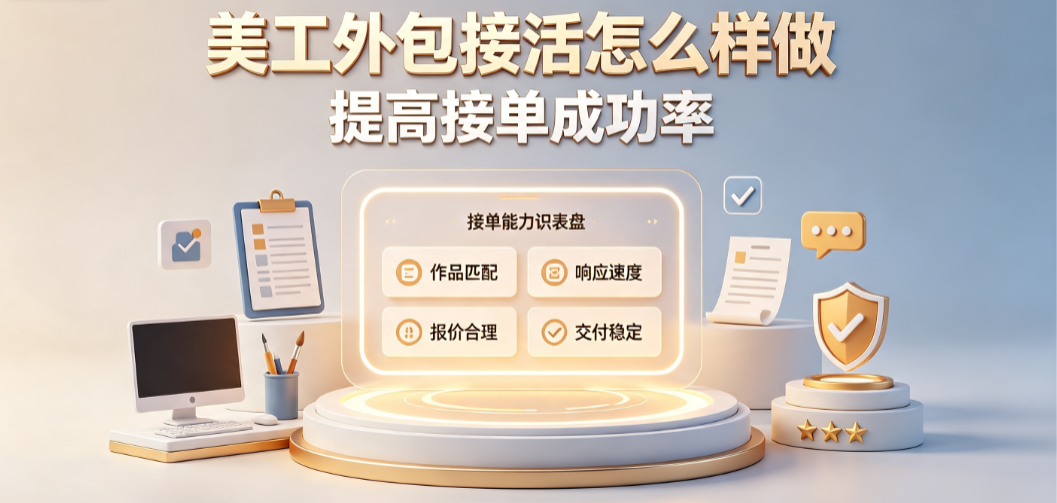 美工外包接活怎么样做_实操指南与标准化运营路径