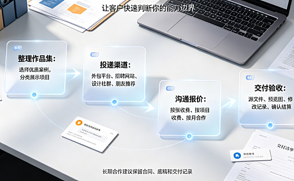 美工找外包怎么找工作？全流程指南与接单策略