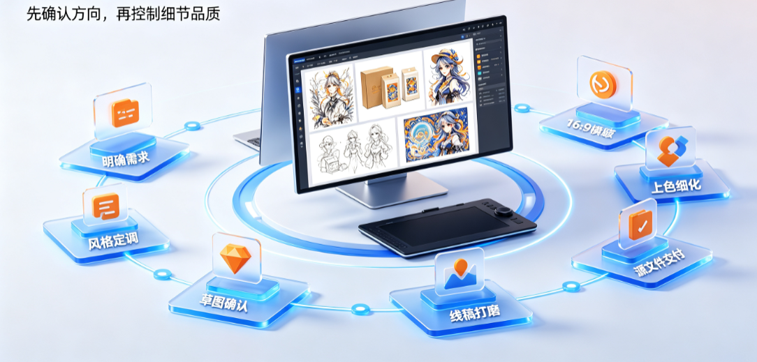 美工绘画外包怎么做的好？