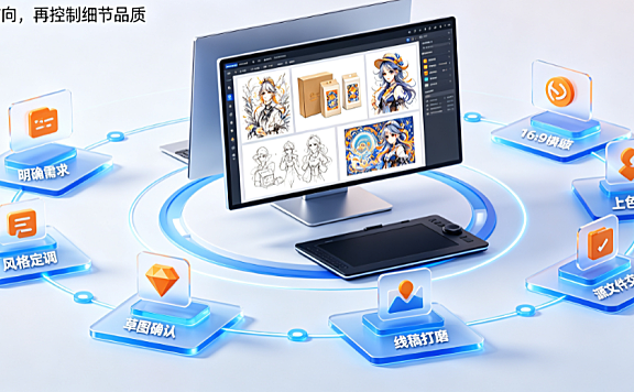 美工绘画外包怎么做的好？商业标准与管控指南