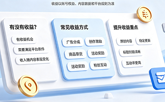 发今日头条可以赚钱吗?有收益吗?