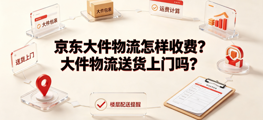京东大件物流怎样收费?大件物流送货上门吗?