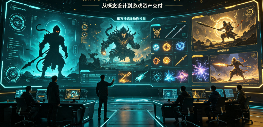 黑神话美工外包怎么样？