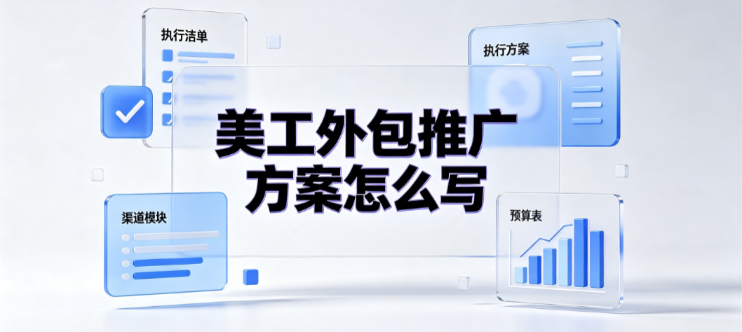 美工外包推广方案怎么写?电商设计服务获客与转化全指南