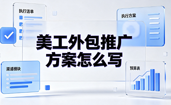 美工外包推广方案怎么写？电商设计服务获客与转化全指南