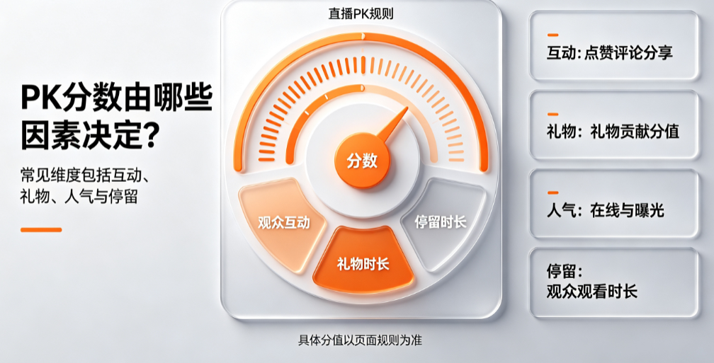 快手pk分数怎么算？pk规则是什么？