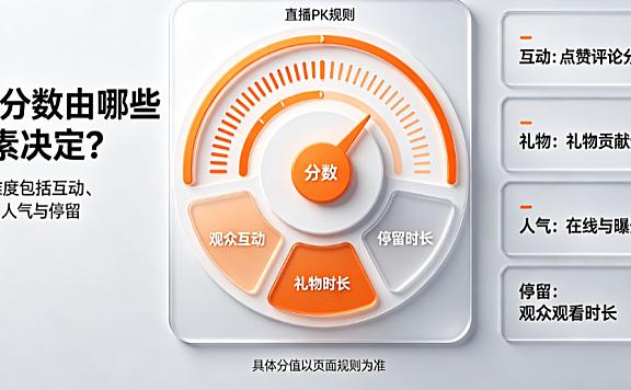 快手pk分数怎么算?pk规则是什么?全面解析直播对战机制