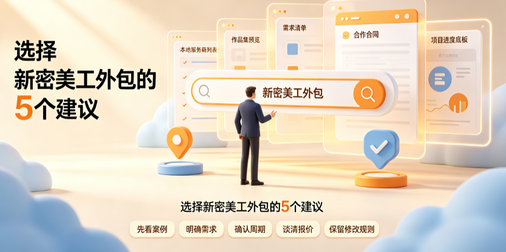 新密美工外包怎么样啊？