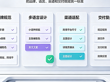 贸美工外包怎么做的好？跨境视觉管理与数据化验收指南