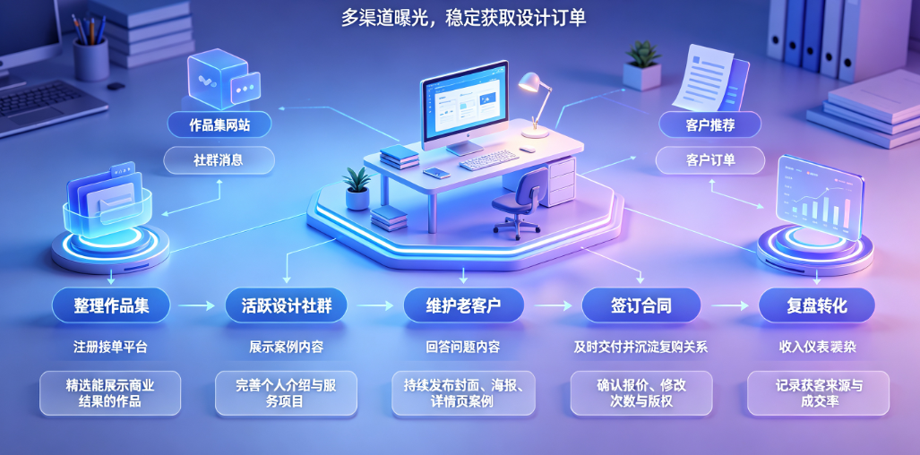 美工接外包渠道怎么做？