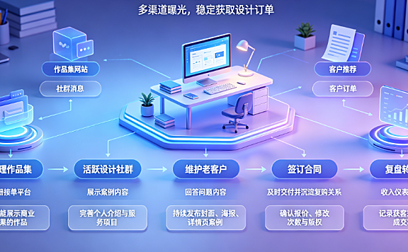 美工接外包渠道怎么做?全渠道获客与转化实战指南