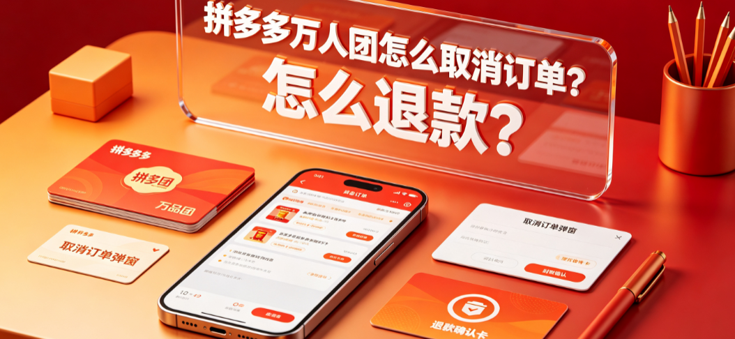 拼多多万人团怎么取消订单？怎么退款？