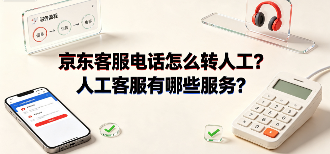 京东客服电话怎么转人工?人工客服有哪些服务?_消费者服务指南