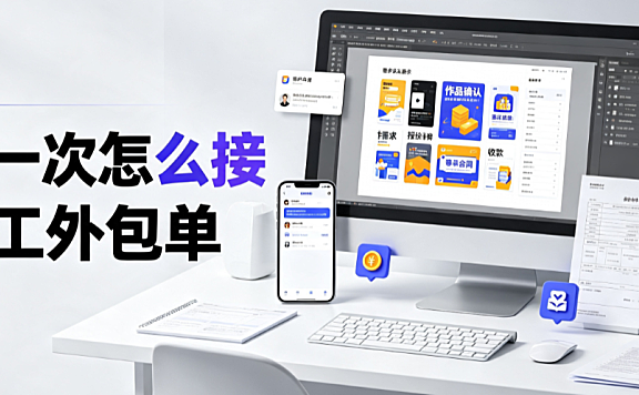 第一次怎么接美工外包单_新手破局指南与实操路径