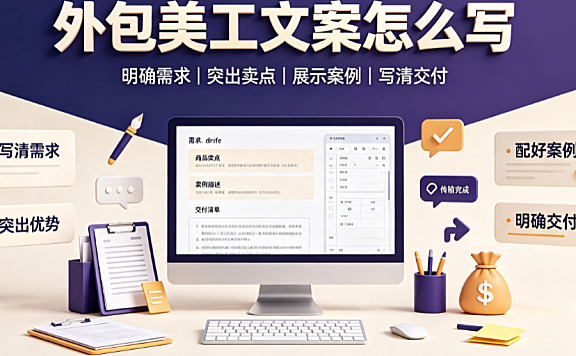 外包美工文案怎么写？电商高转化Brief撰写指南