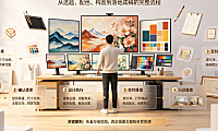 美工外包装饰画怎么画？全流程指南与商业交付规范