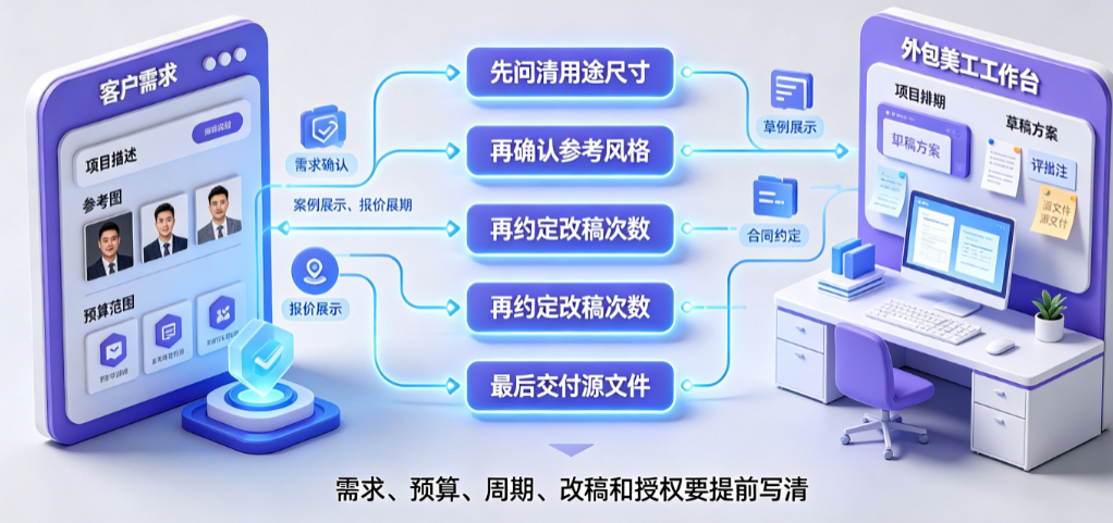 外包美工接单怎么接？