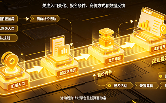 拼多多首页竞价活动改版啦!这些你需要了解!商家运营策略与规则解析