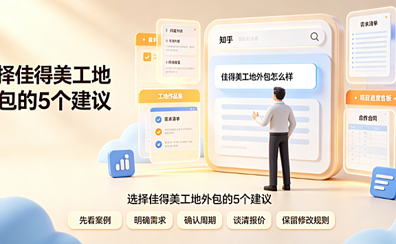 佳得美工地外包怎么样知乎？建筑劳务供应链评估指南